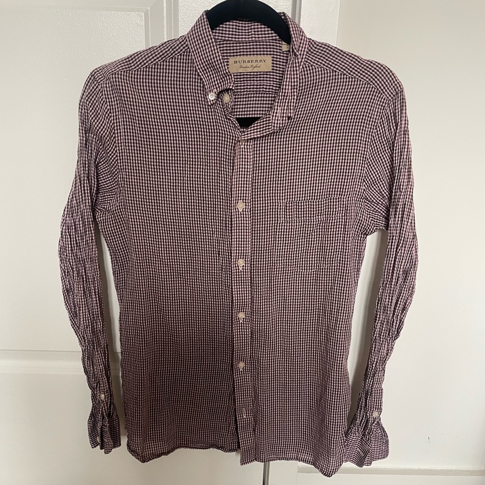 Burberry Shirt sz SMALL $100